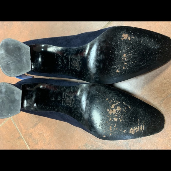 YSL Navy Blue Heels - Picture 7 of 8